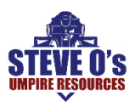 Steve O's Baseball Umpire Resources